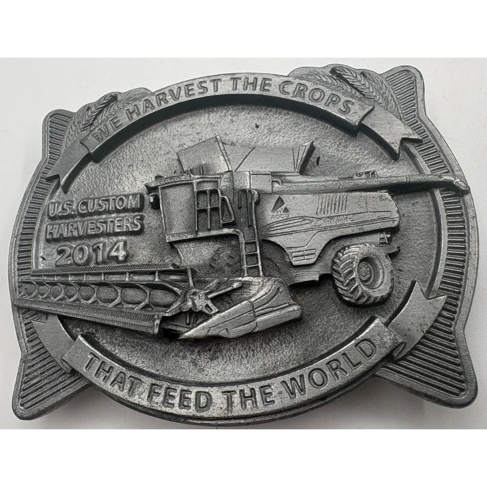 U.S Custom Harvesters 2014 Siskiyou‎ Belt Buckle Limited Edition 24/250